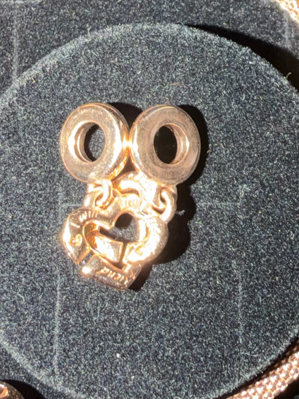 Heart Lock Charm